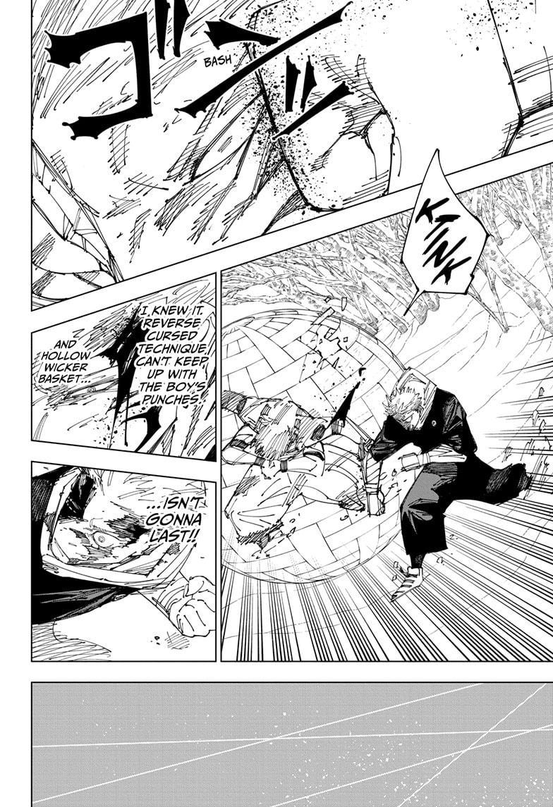 Jujutsu Kaisen Manga Chapter 266 page 16 - Inhuman Makyo Shinjuku Showdown, Part 37