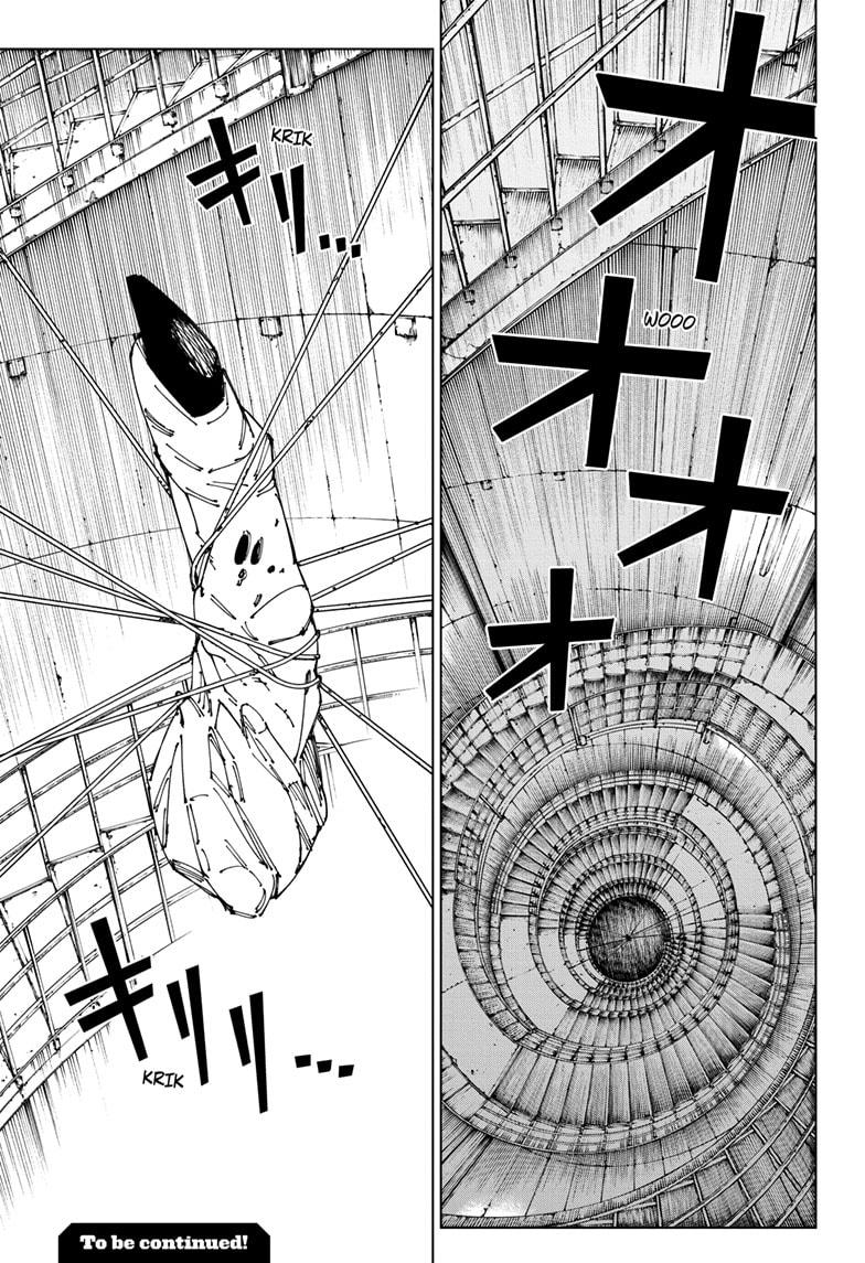 Jujutsu Kaisen Manga Chapter 266 page 19 - Inhuman Makyo Shinjuku Showdown, Part 37