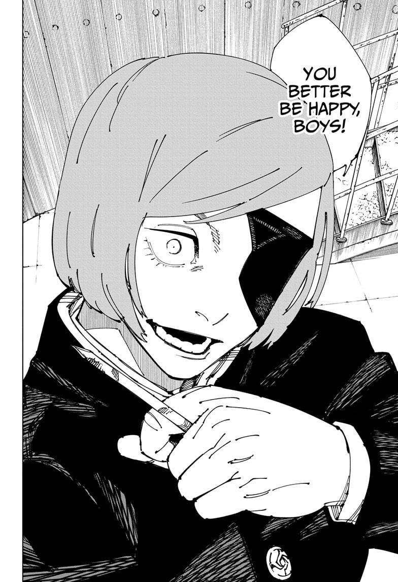 Jujutsu Kaisen Manga Chapter 267 page 10 - Inhuman Makyo Shinjuku Showdown, Part 38