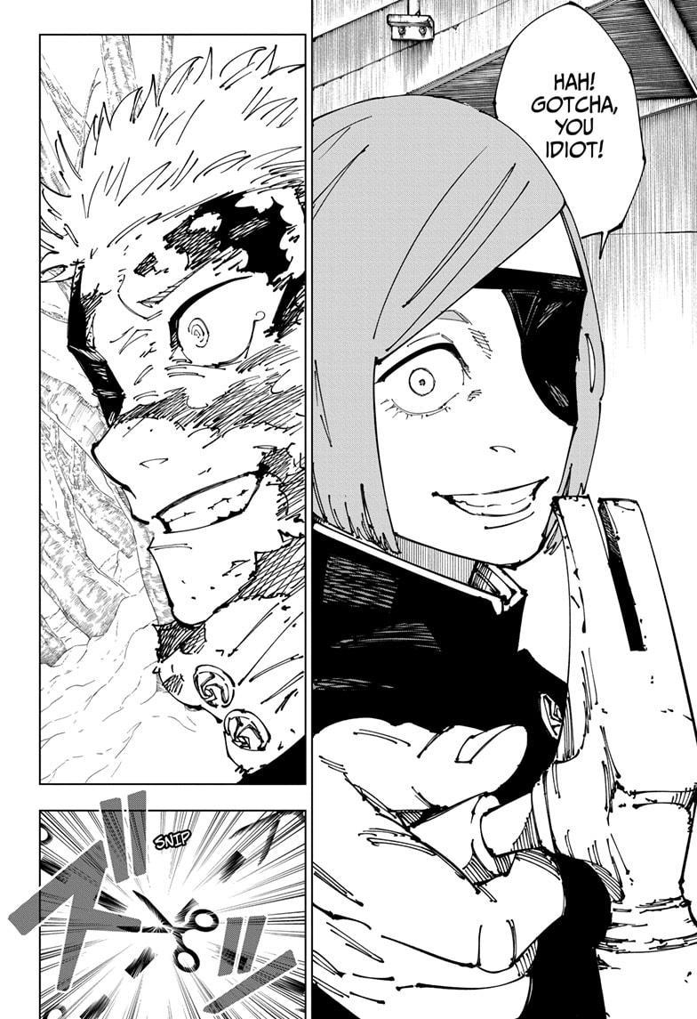 Jujutsu Kaisen Manga Chapter 267 page 13 - Inhuman Makyo Shinjuku Showdown, Part 38