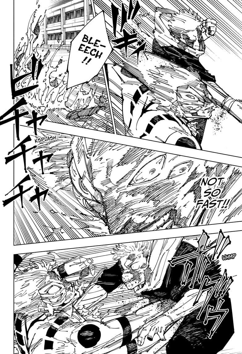 Jujutsu Kaisen Manga Chapter 267 page 15 - Inhuman Makyo Shinjuku Showdown, Part 38