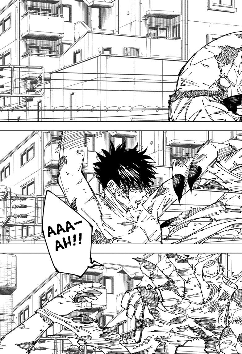 Jujutsu Kaisen Manga Chapter 268 page 5 - Settling Matters
