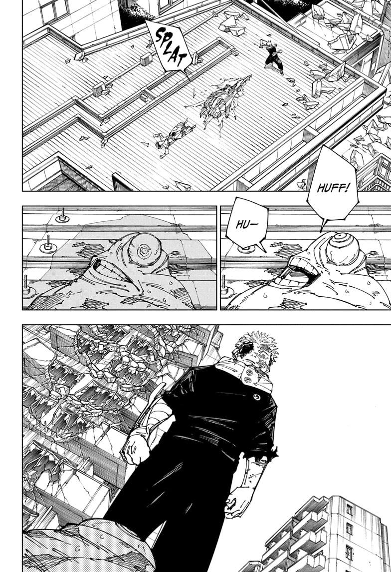 Jujutsu Kaisen Manga Chapter 268 page 6 - Settling Matters