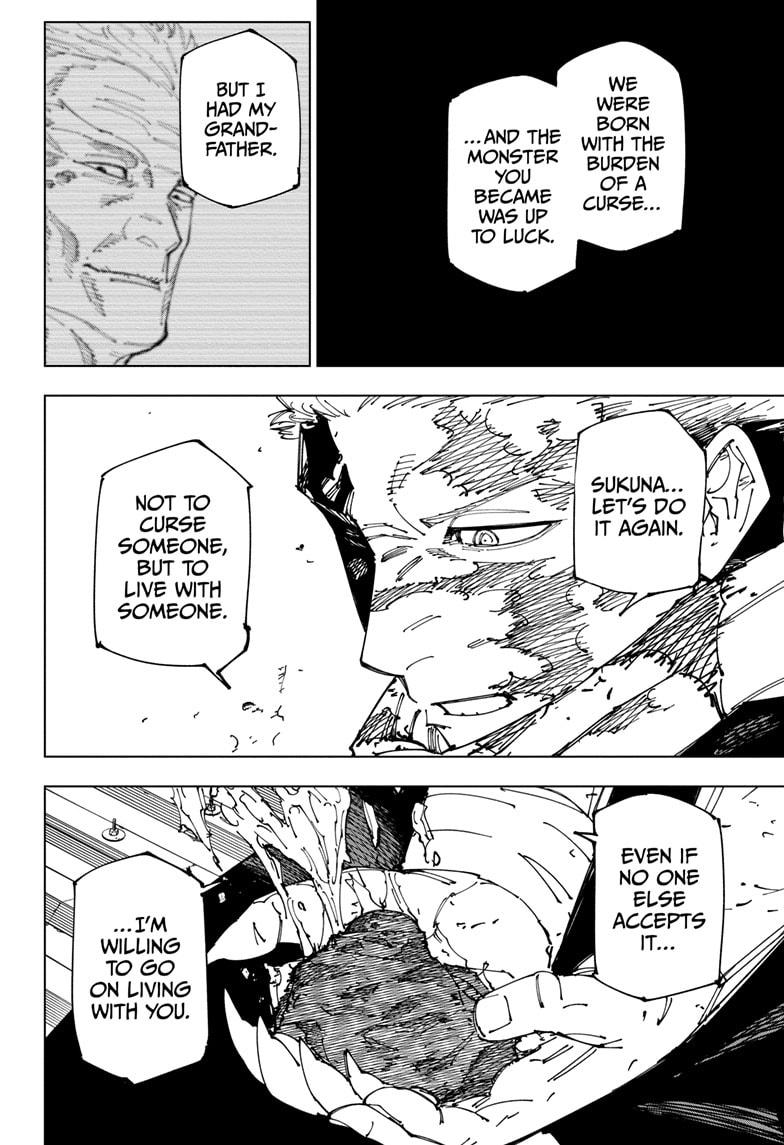 Jujutsu Kaisen Manga Chapter 268 page 8 - Settling Matters