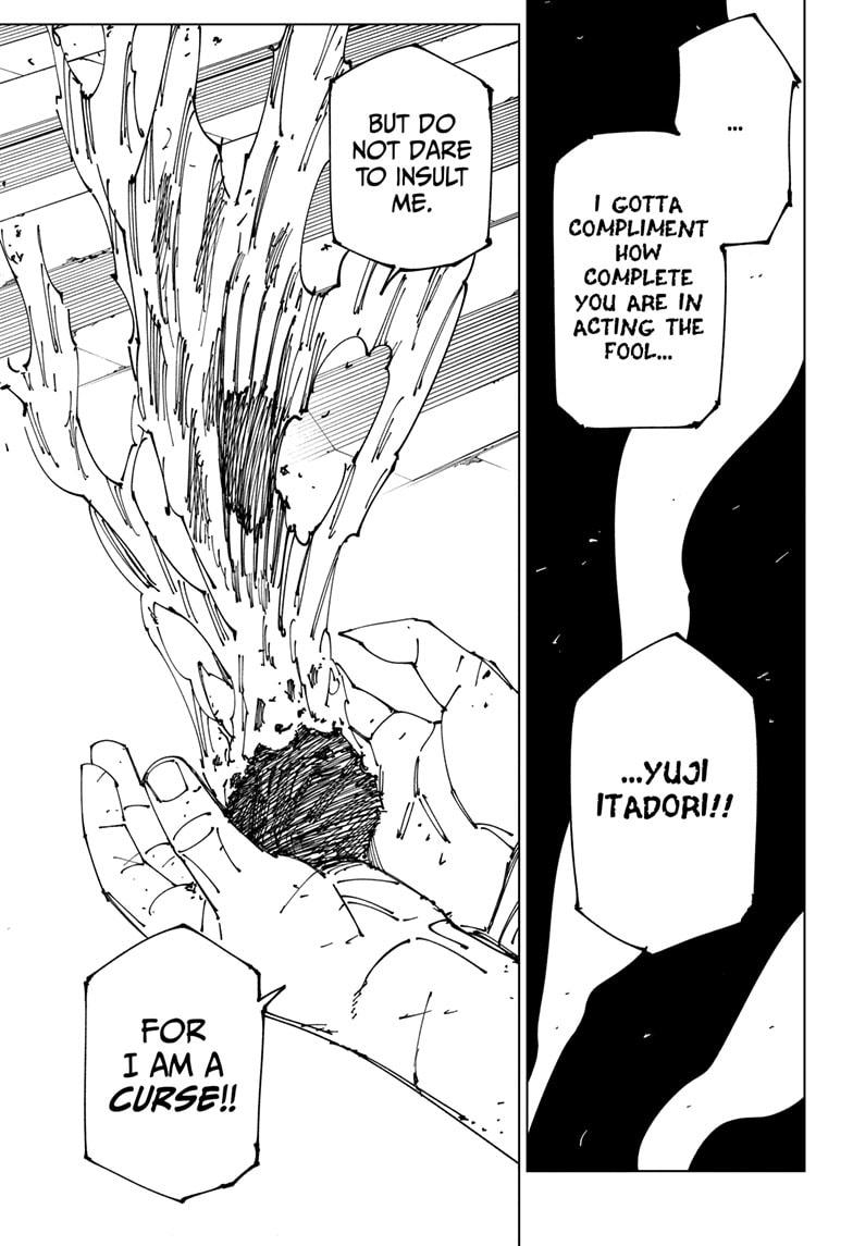 Jujutsu Kaisen Manga Chapter 268 page 9 - Settling Matters