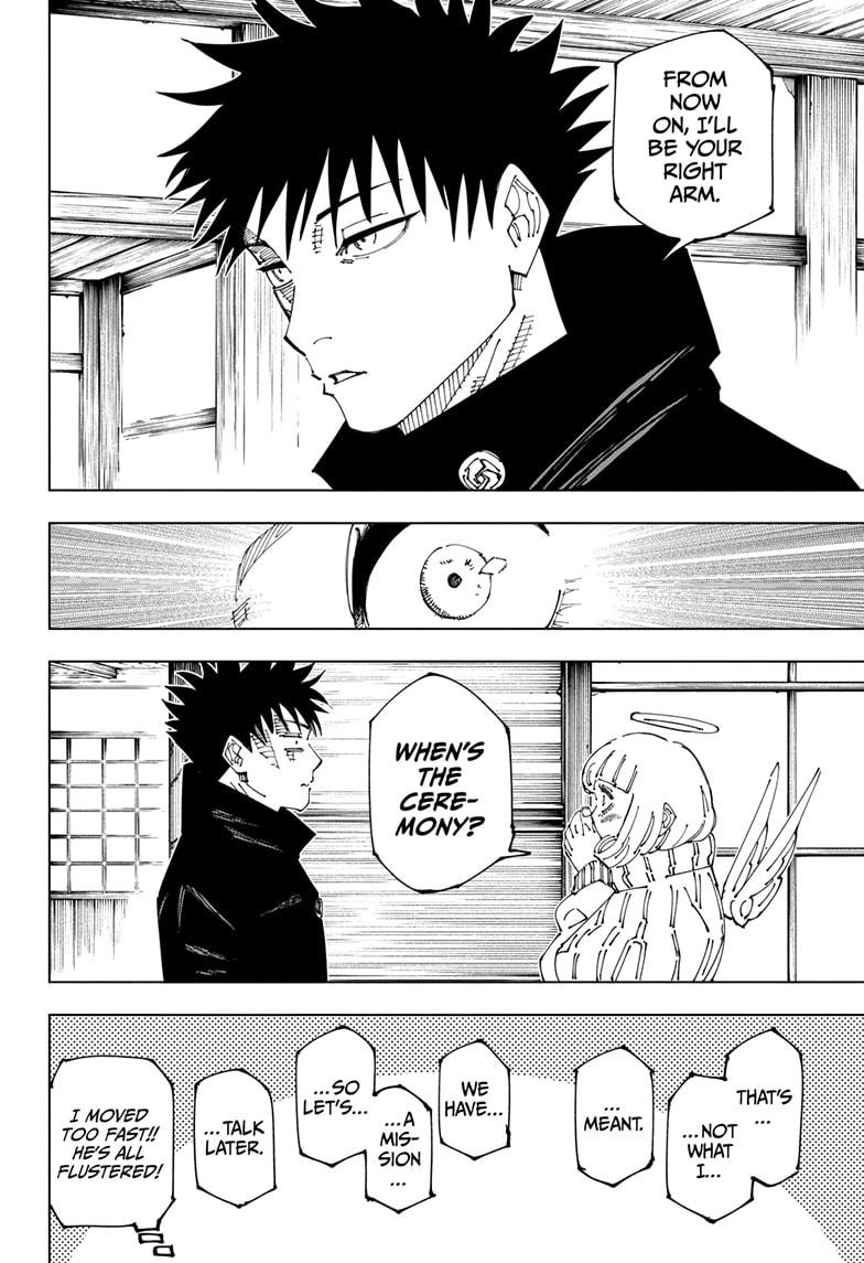 Jujutsu Kaisen Manga Chapter 270 page 14 - The End of the Dream