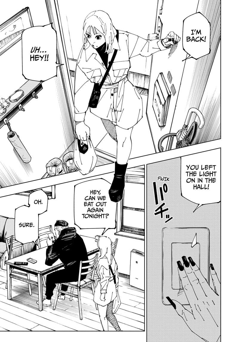 Jujutsu Kaisen Manga Chapter 270 page 15 - The End of the Dream