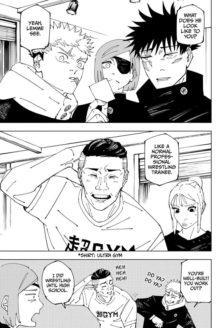 Jujutsu Kaisen Manga Chapter 270 page 17 - The End of the Dream
