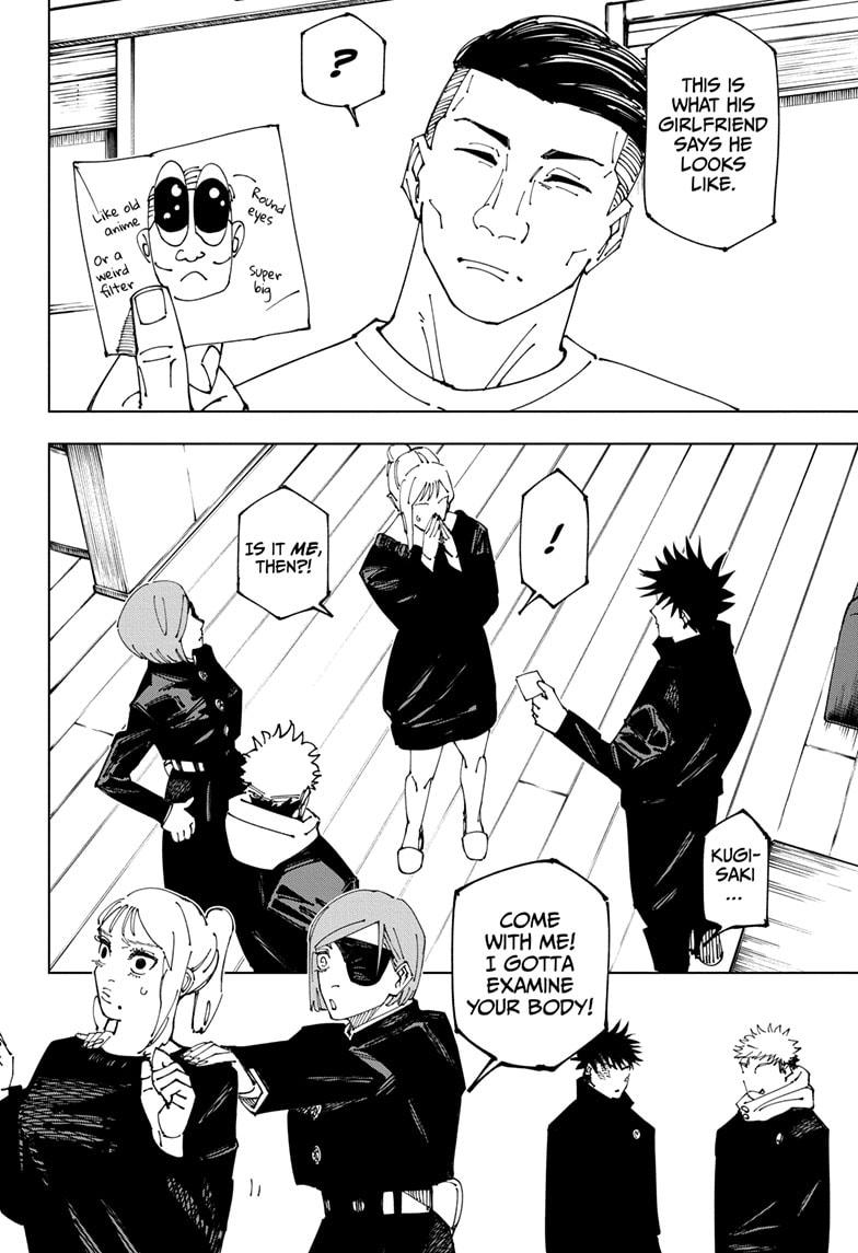 Jujutsu Kaisen Manga Chapter 270 page 18 - The End of the Dream