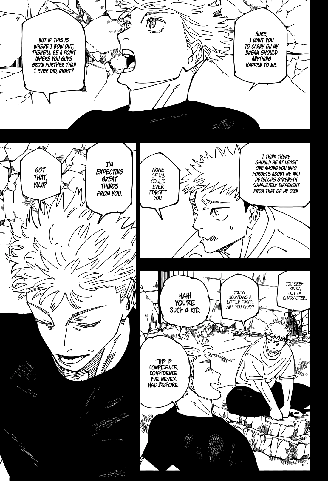 Jujutsu Kaisen Manga Chapter 271 page 15 - From Now On [END]