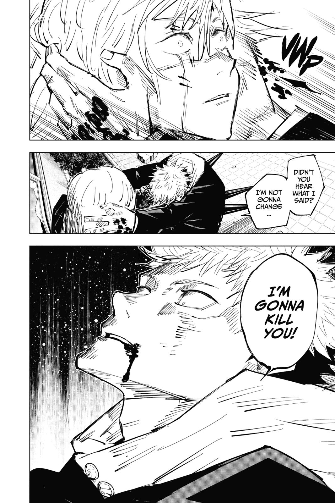 Jujutsu Kaisen Manga Chapter 28 page 16 - I'm Gonna Kill You!