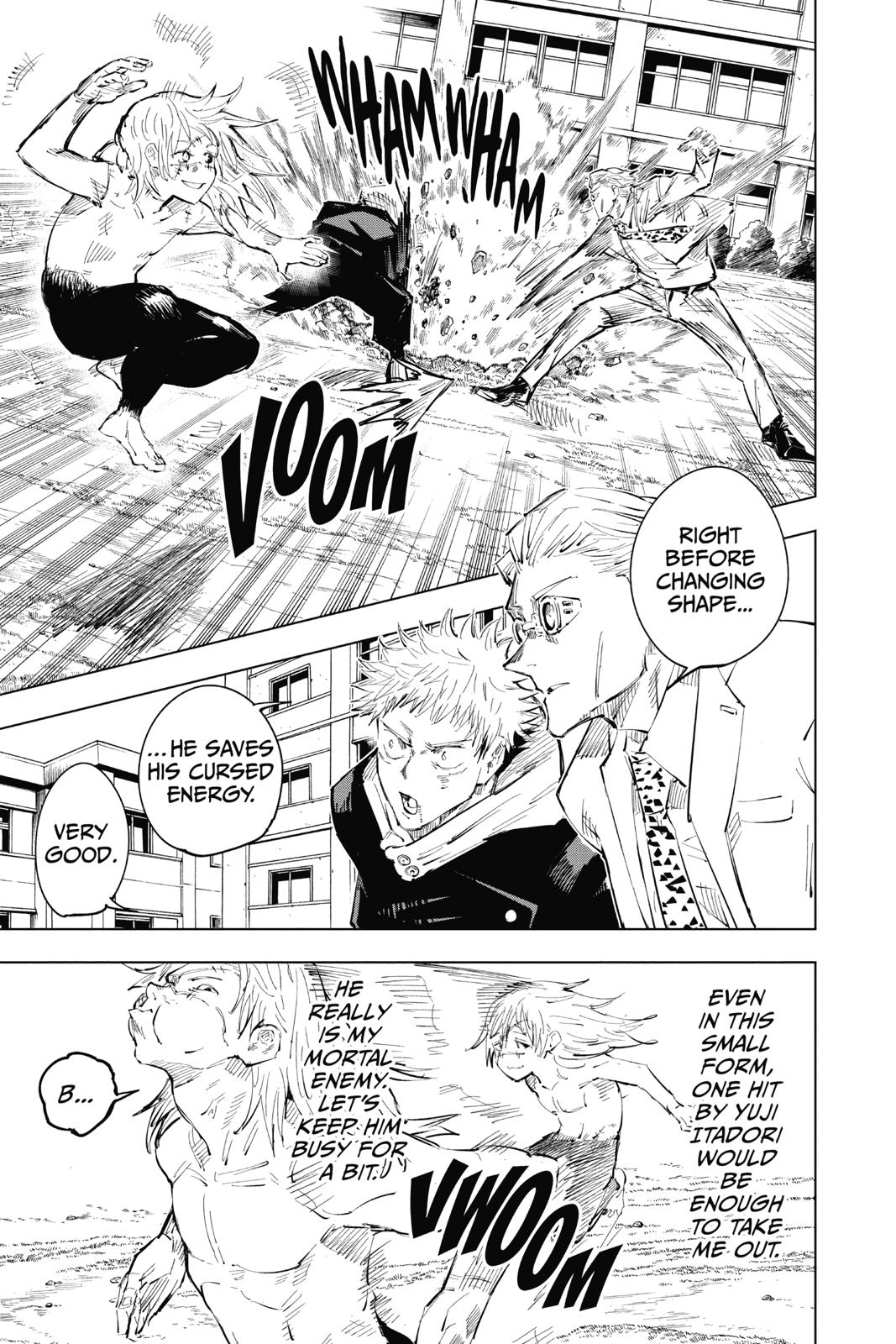 Jujutsu Kaisen Manga Chapter 29 page 7 - Growth