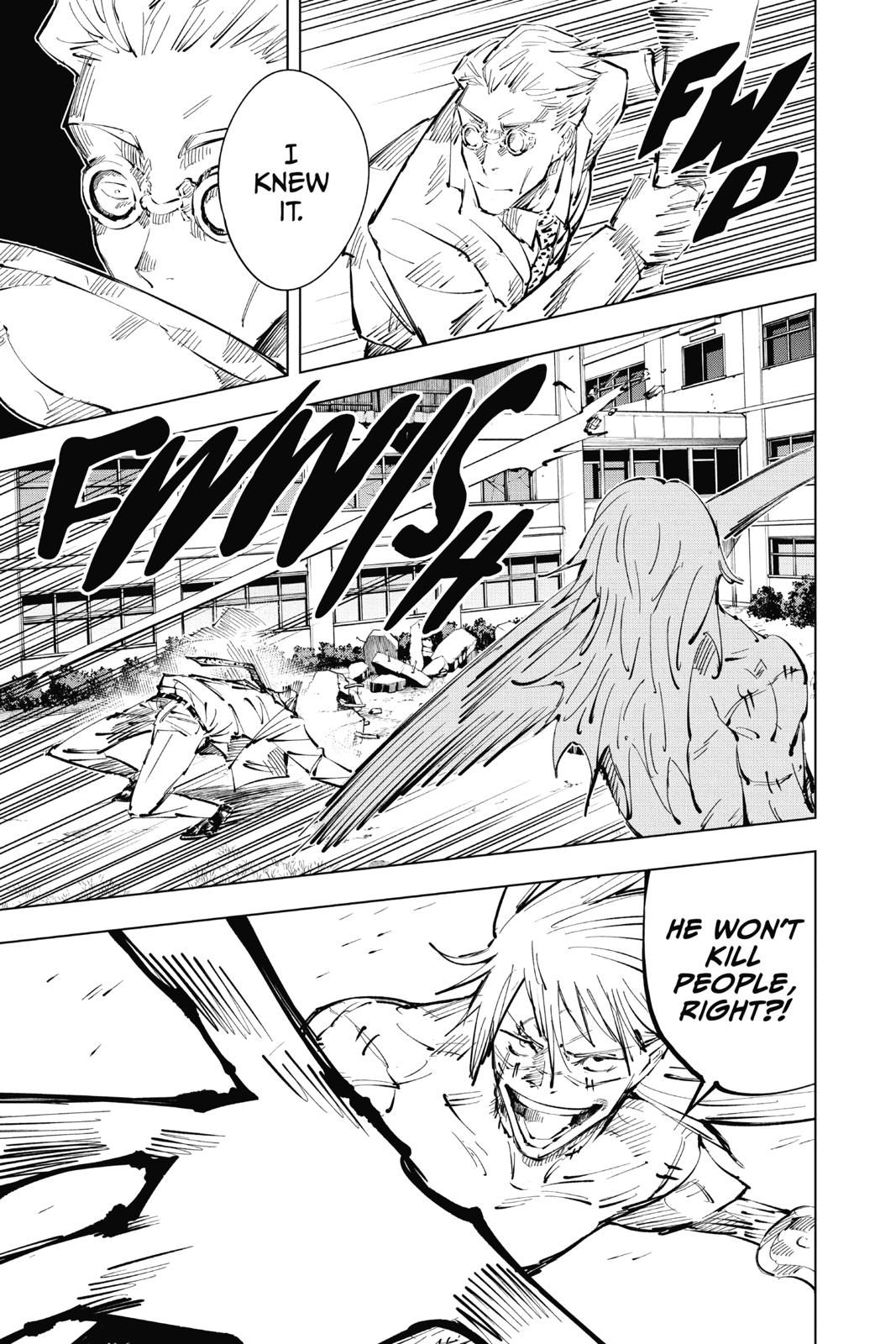 Jujutsu Kaisen Manga Chapter 29 page 9 - Growth