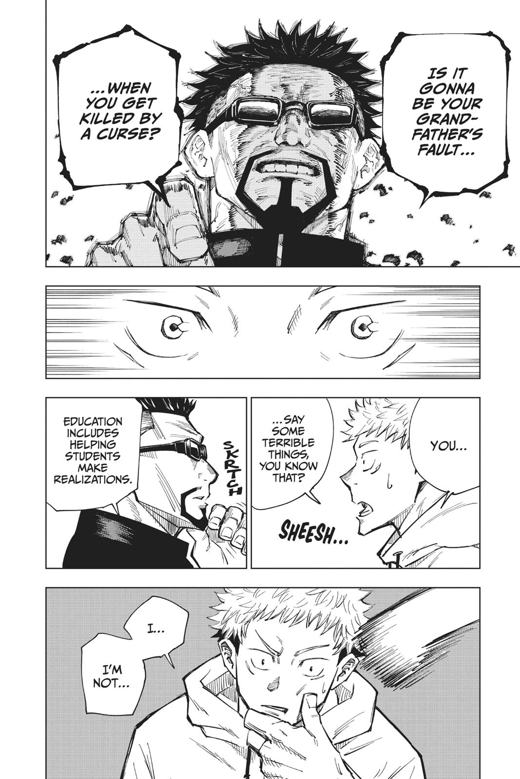 Jujutsu Kaisen Manga Chapter 3 page 13 - For Myself