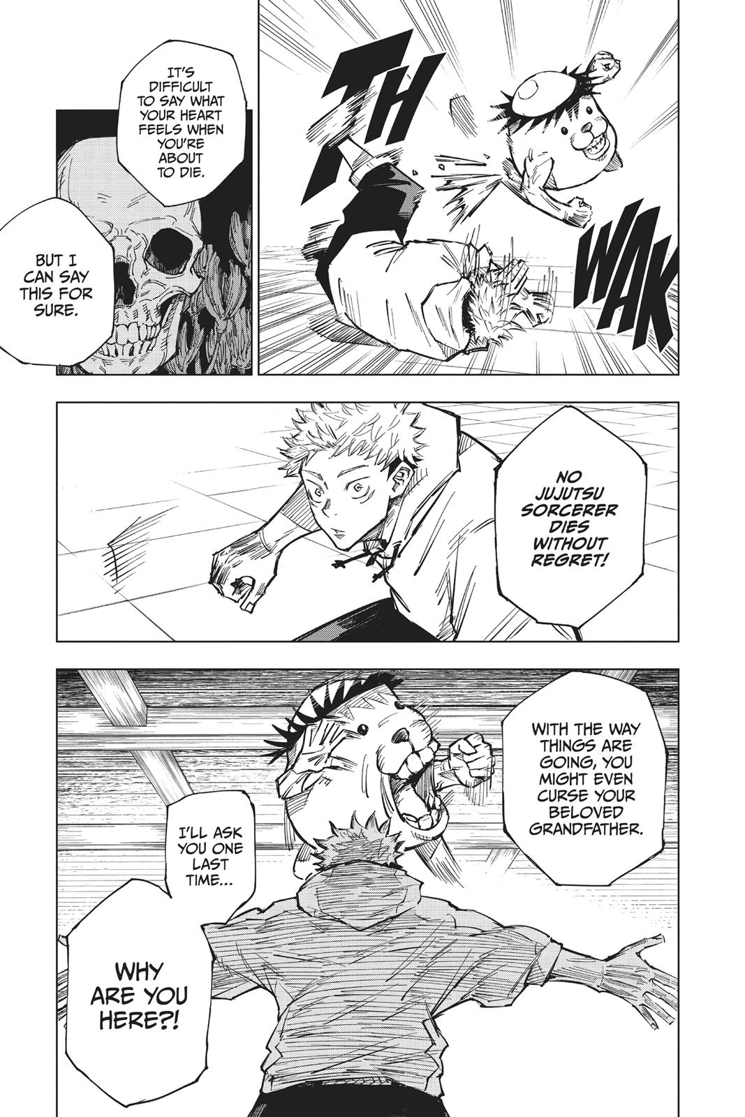 Jujutsu Kaisen Manga Chapter 3 page 14 - For Myself