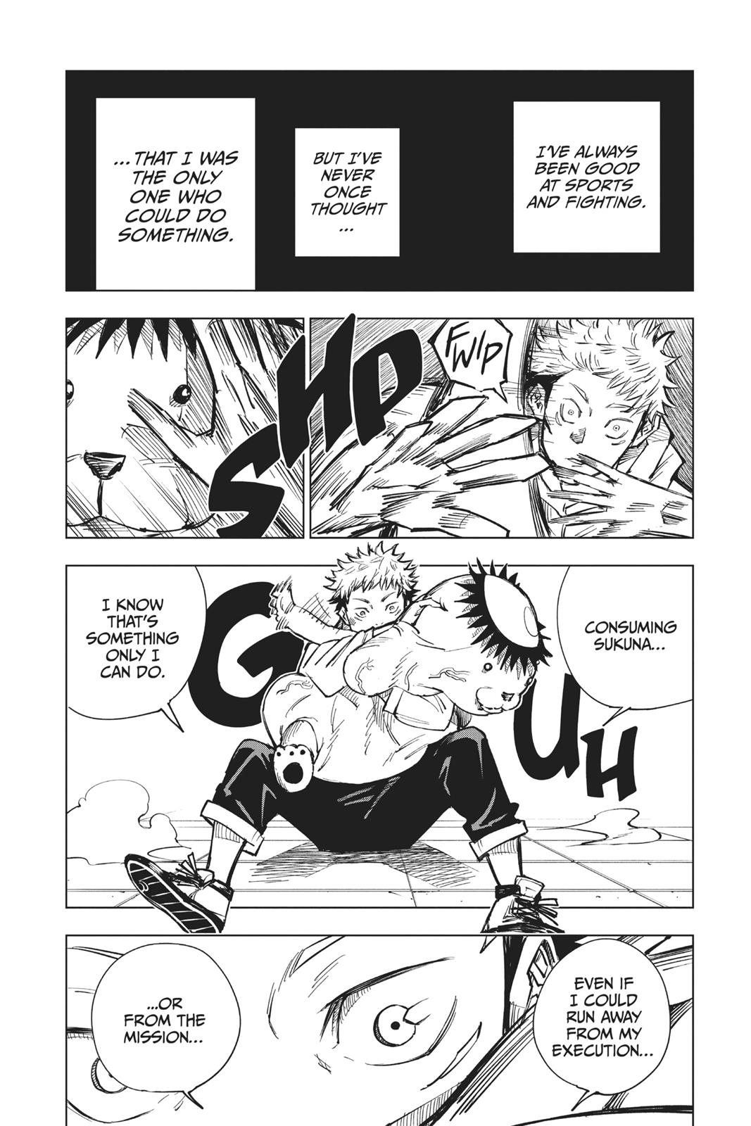 Jujutsu Kaisen Manga Chapter 3 page 15 - For Myself