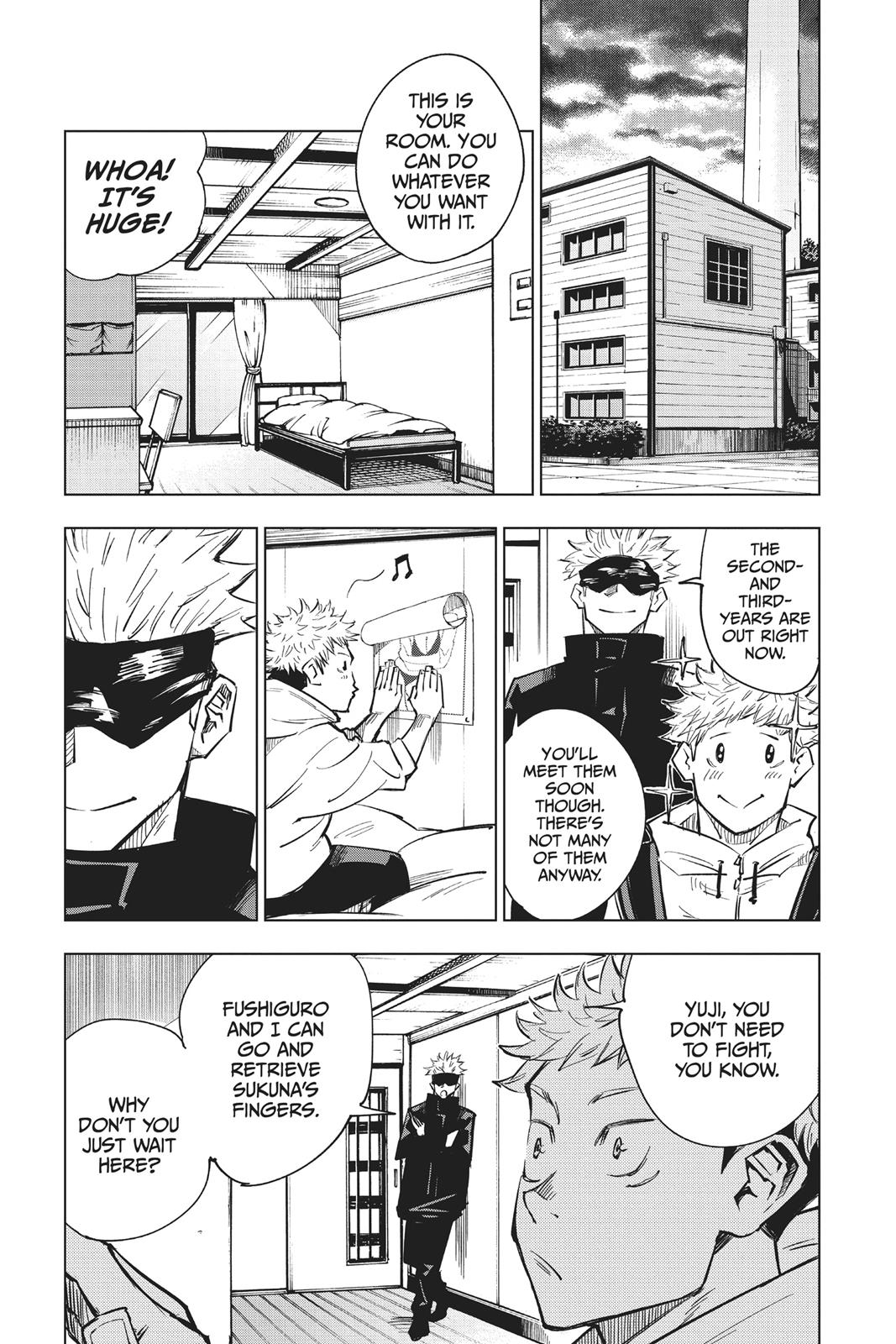 Jujutsu Kaisen Manga Chapter 3 page 18 - For Myself