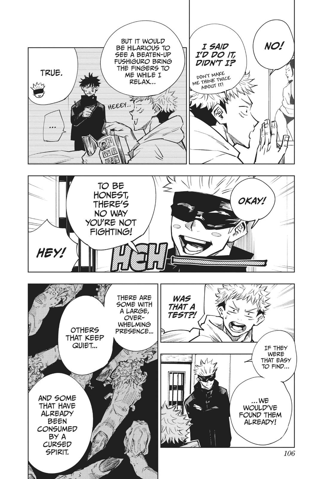 Jujutsu Kaisen Manga Chapter 3 page 19 - For Myself