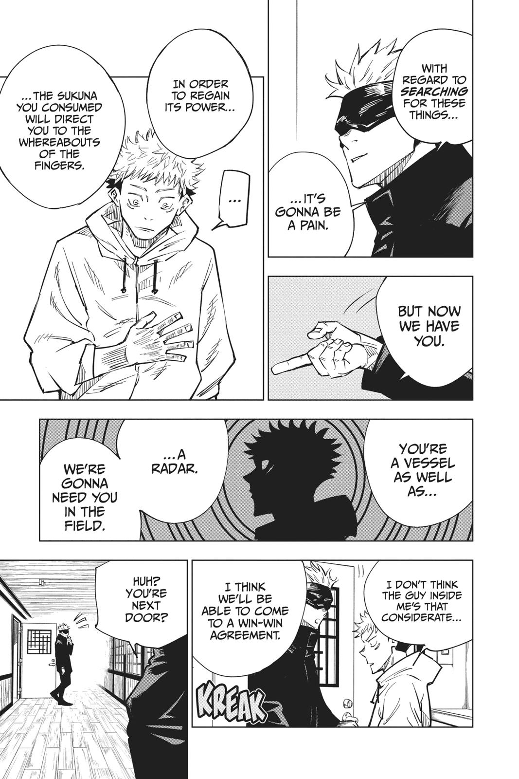 Jujutsu Kaisen Manga Chapter 3 page 20 - For Myself