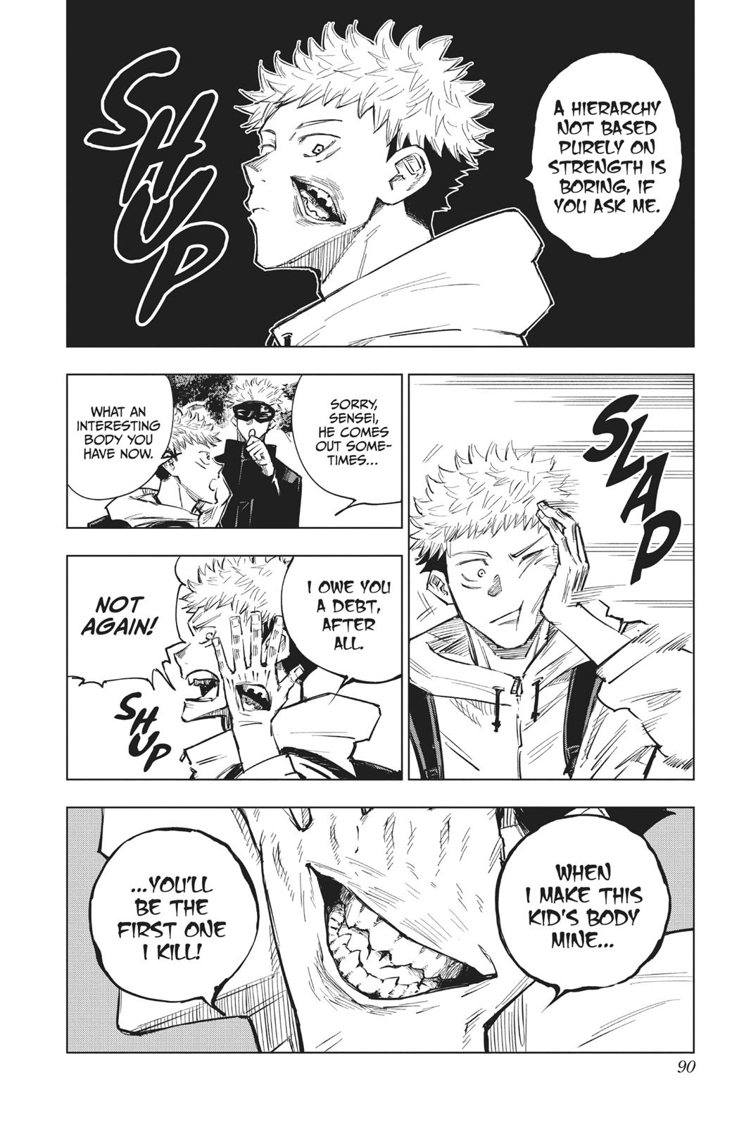 Jujutsu Kaisen Manga Chapter 3 page 3 - For Myself