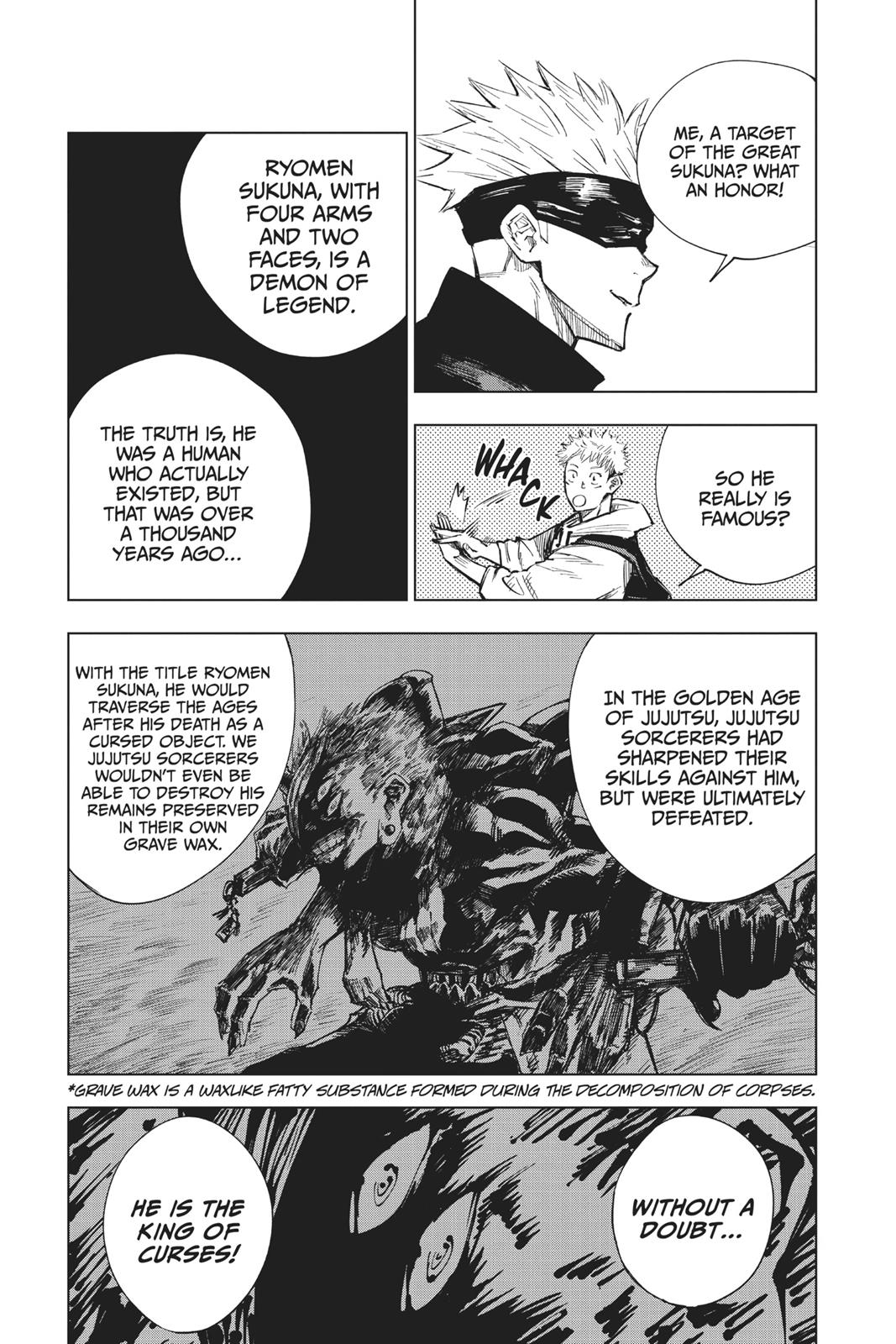 Jujutsu Kaisen Manga Chapter 3 page 4 - For Myself