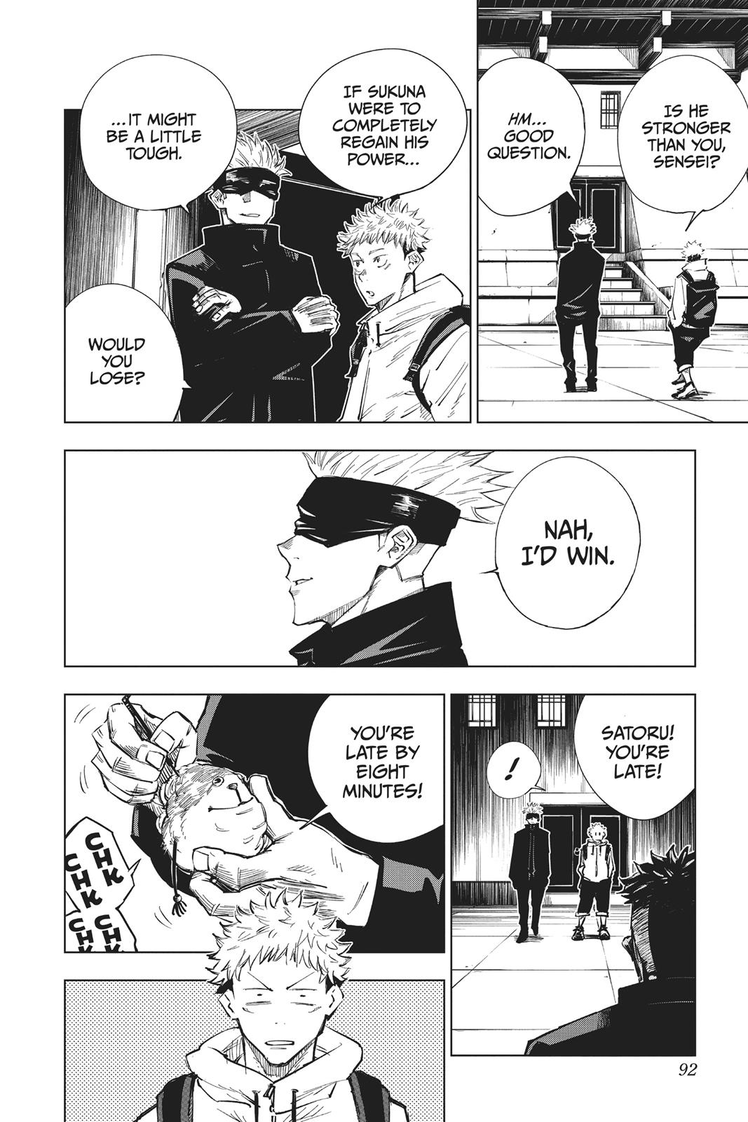 Jujutsu Kaisen Manga Chapter 3 page 5 - For Myself