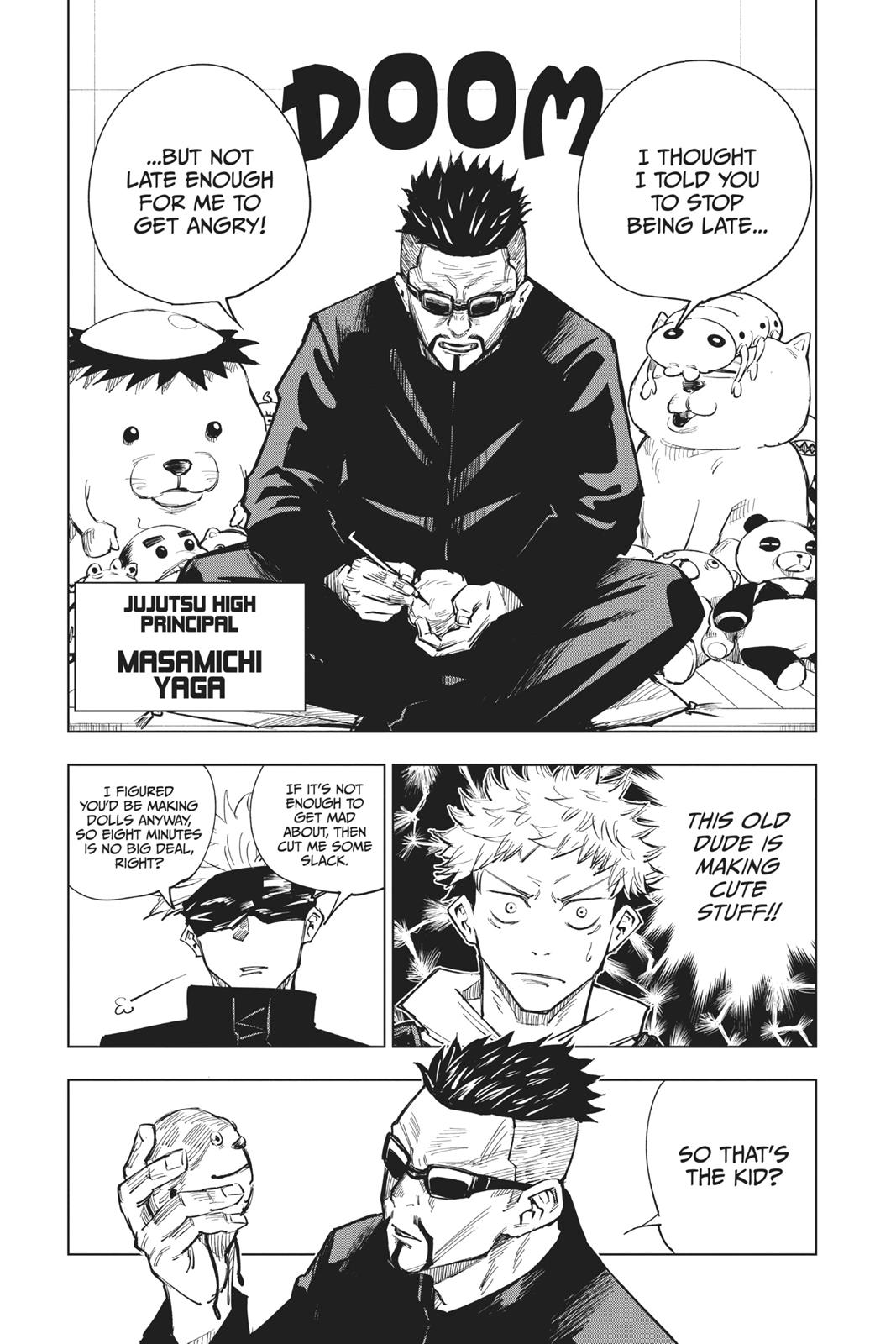 Jujutsu Kaisen Manga Chapter 3 page 6 - For Myself