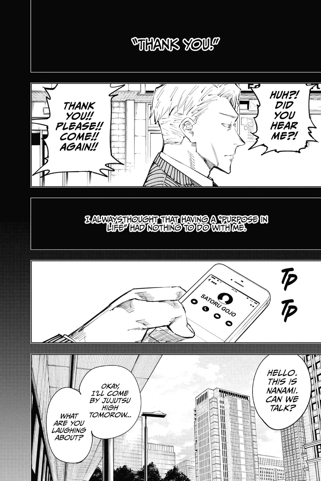 Jujutsu Kaisen Manga Chapter 30 page 12 - Selfishness