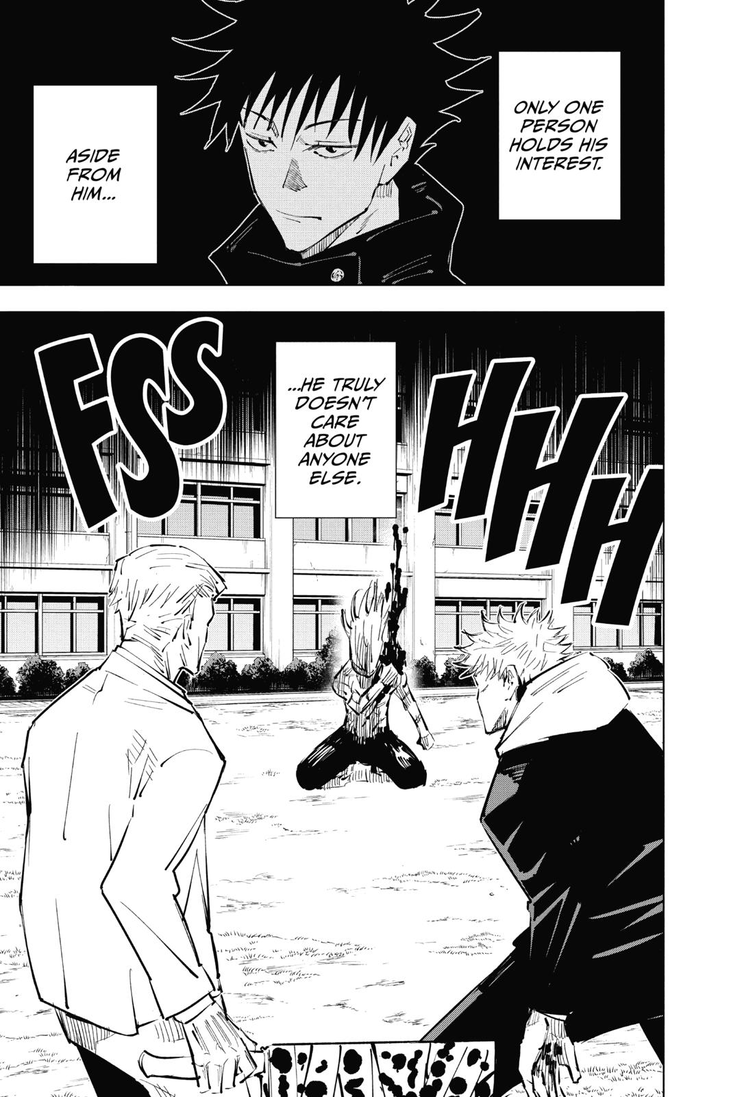Jujutsu Kaisen Manga Chapter 30 page 18 - Selfishness