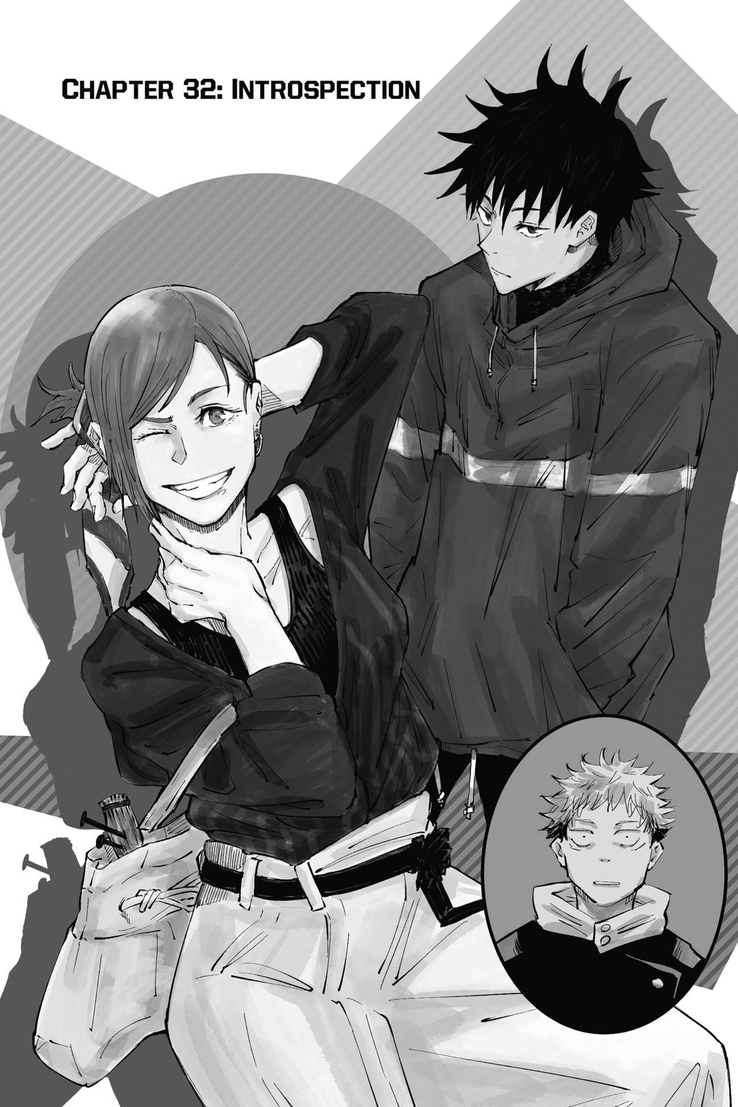 Jujutsu Kaisen Manga Chapter 32 page 1 - Introspection
