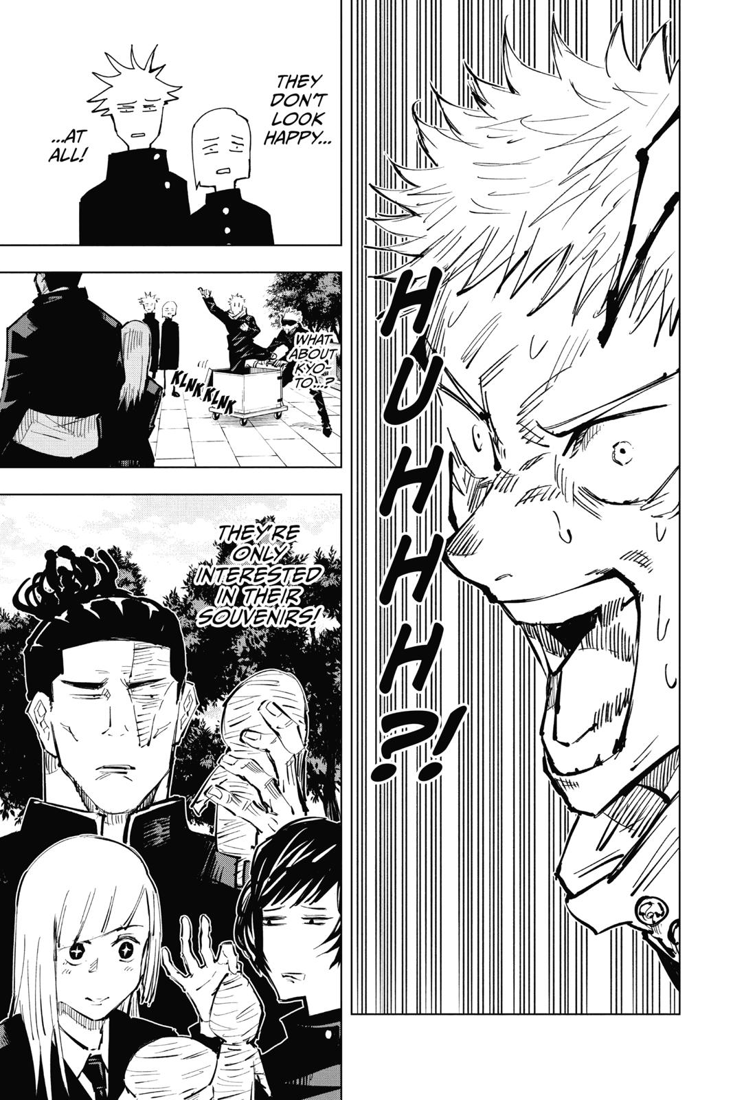 Jujutsu Kaisen Manga Chapter 32 page 18 - Introspection