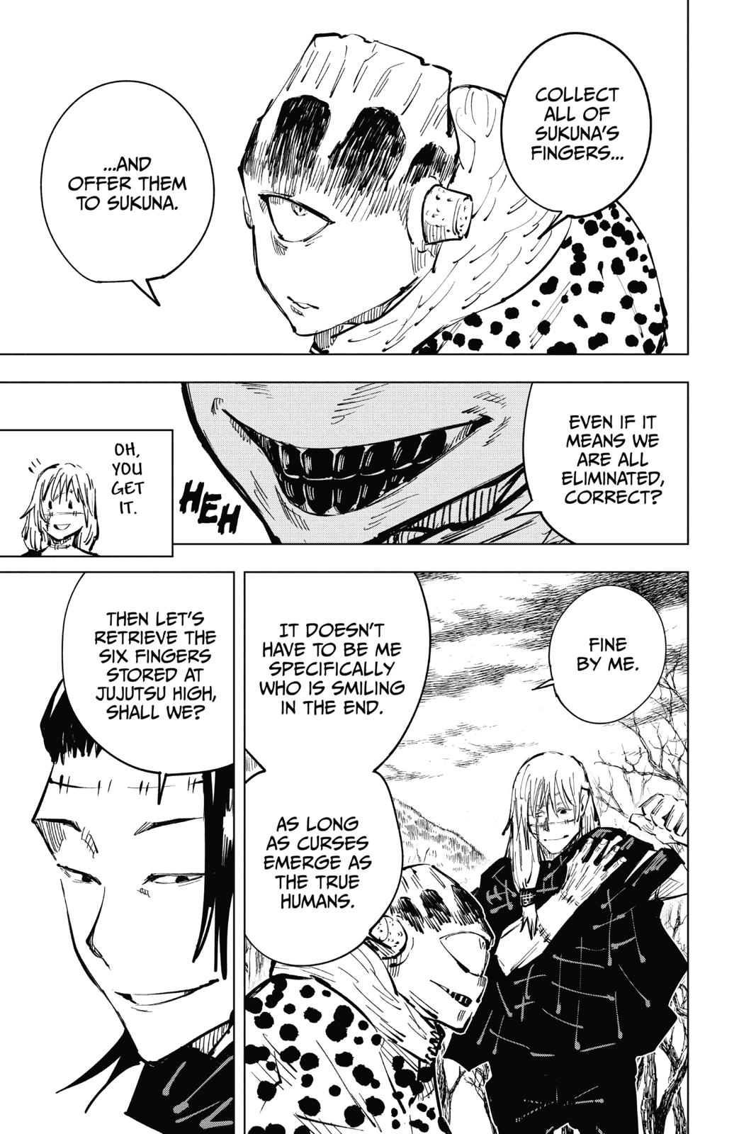 Jujutsu Kaisen Manga Chapter 32 page 5 - Introspection