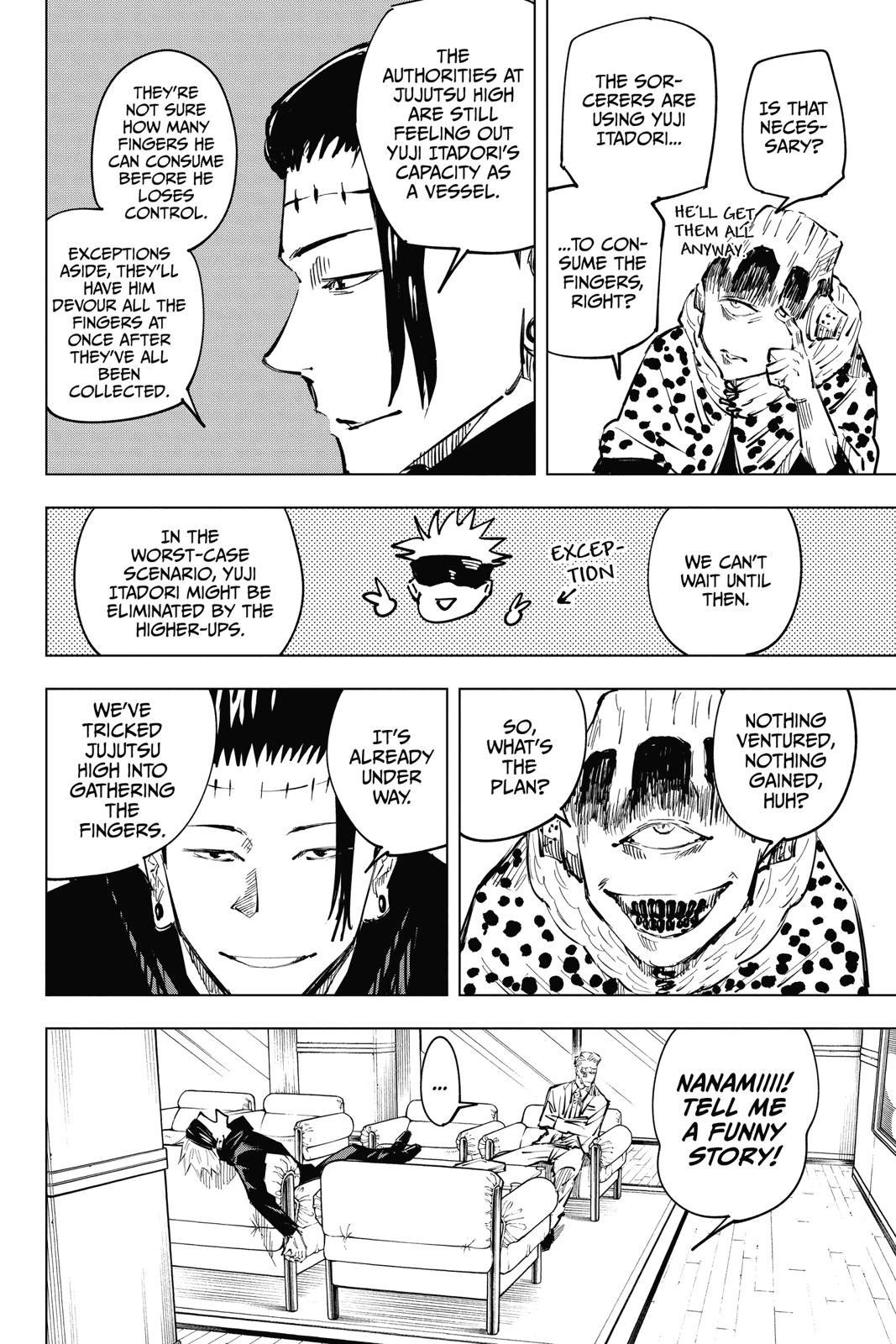 Jujutsu Kaisen Manga Chapter 32 page 6 - Introspection