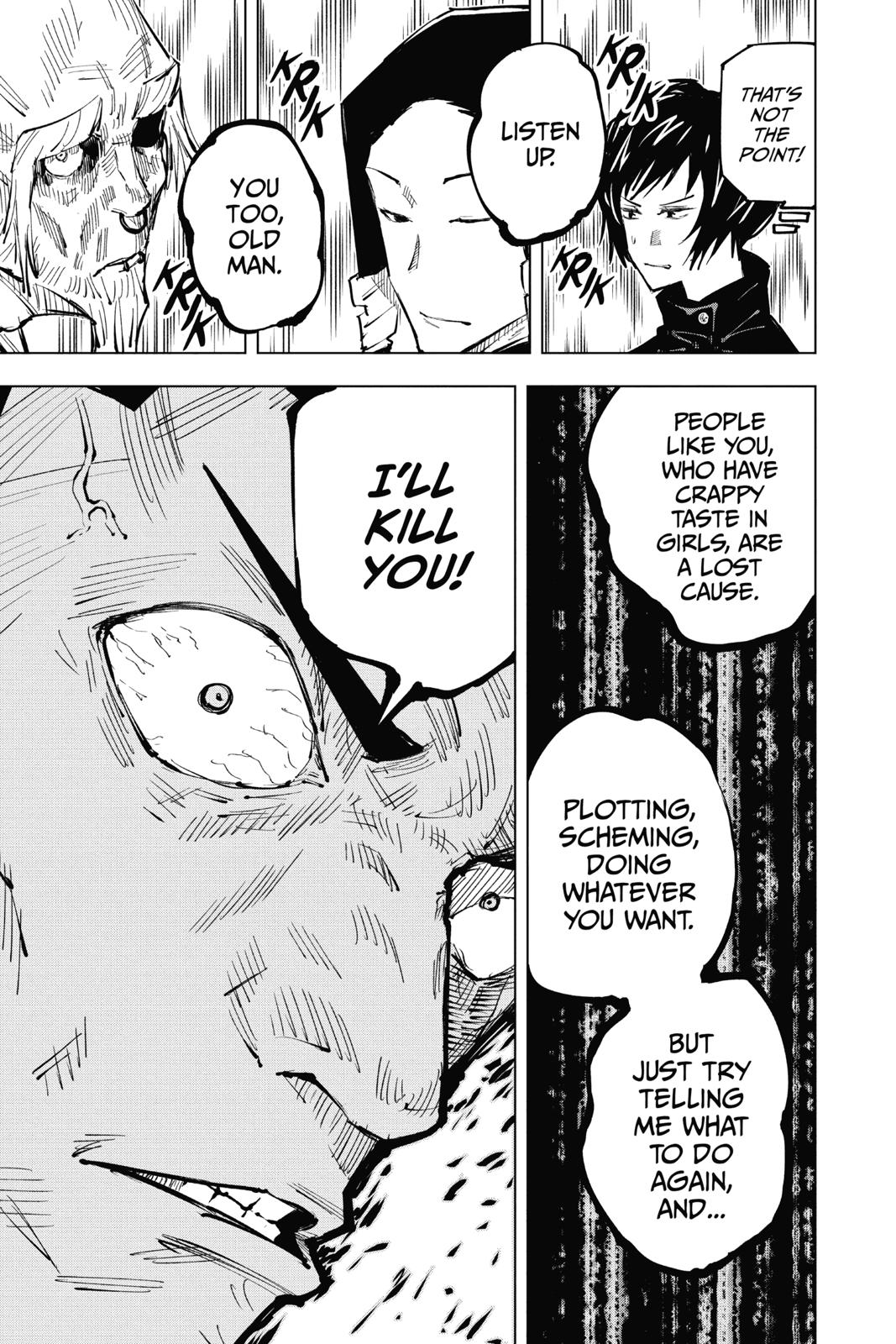 Jujutsu Kaisen Manga Chapter 33 page 10 - Kyoto Sister School Goodwill Event - Team Battle, Part 0