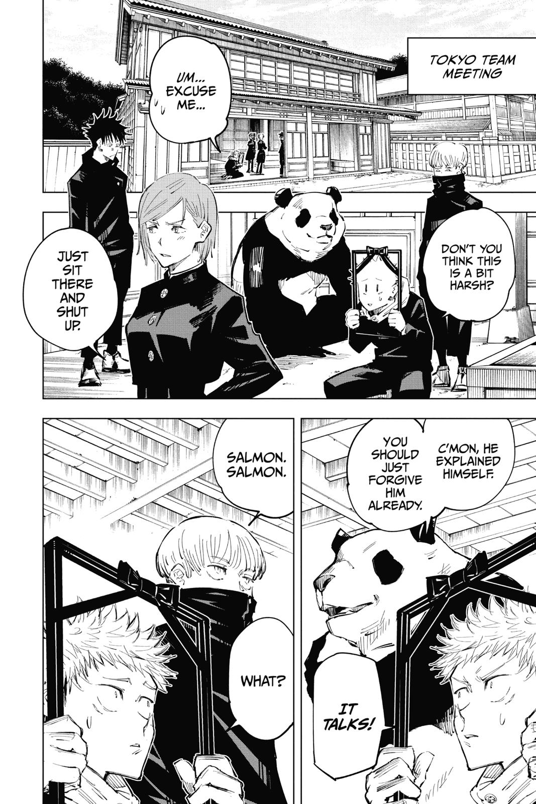Jujutsu Kaisen Manga Chapter 33 page 3 - Kyoto Sister School Goodwill Event - Team Battle, Part 0