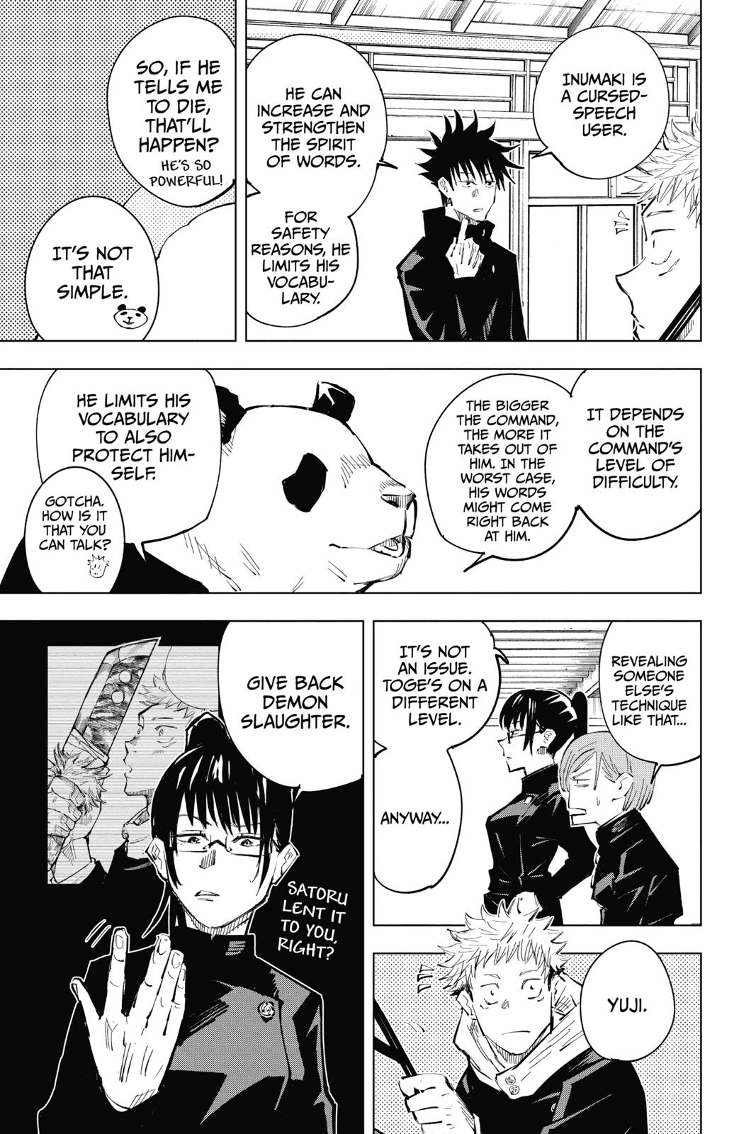 Jujutsu Kaisen Manga Chapter 33 page 4 - Kyoto Sister School Goodwill Event - Team Battle, Part 0