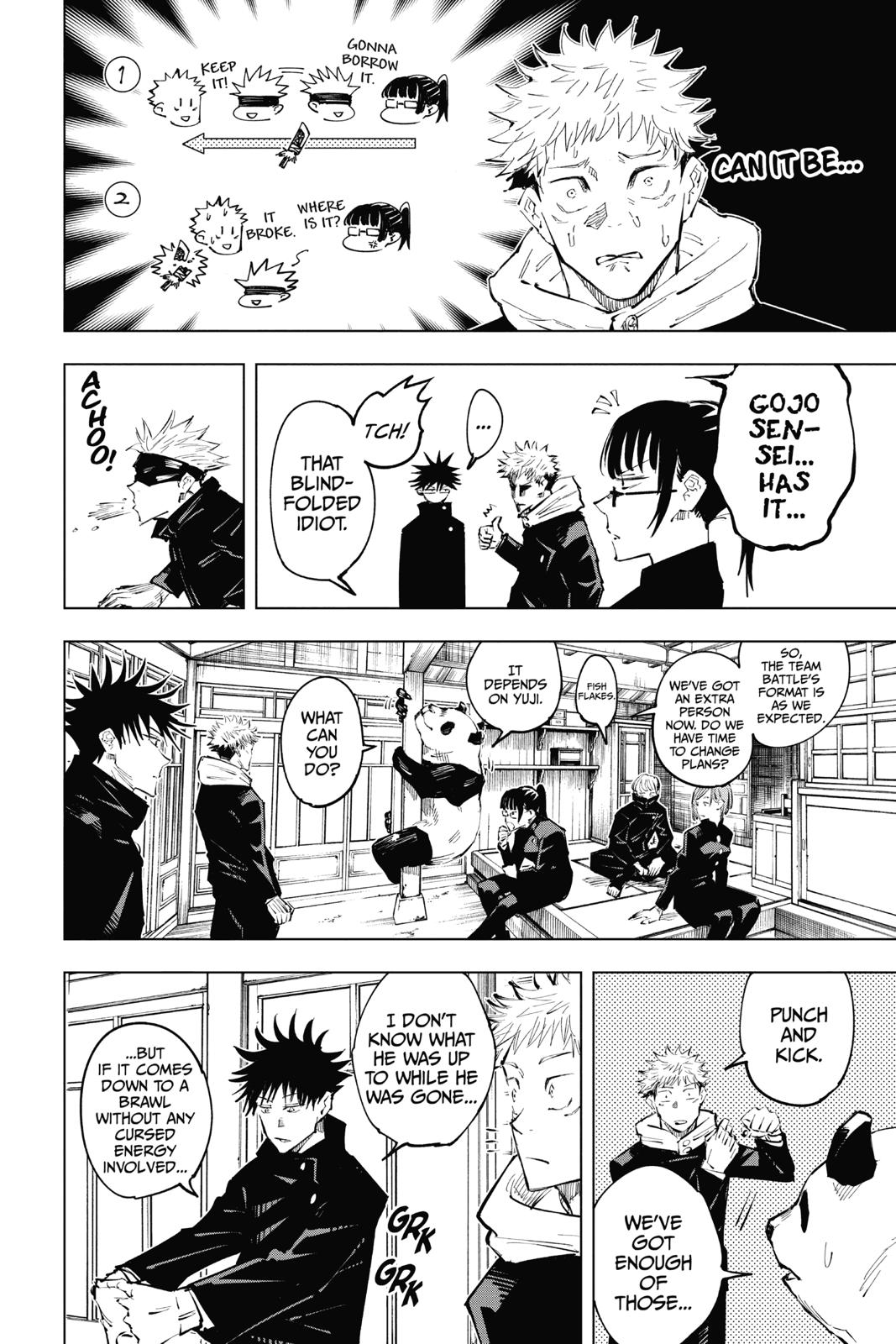 Jujutsu Kaisen Manga Chapter 33 page 5 - Kyoto Sister School Goodwill Event - Team Battle, Part 0