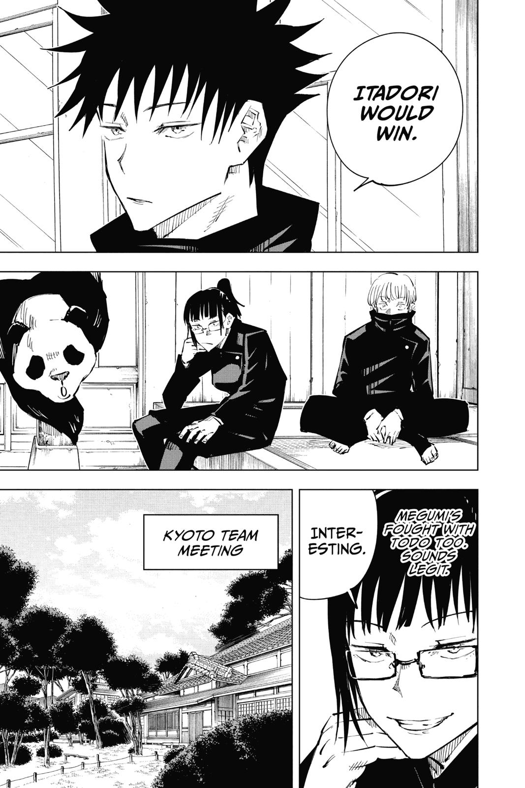 Jujutsu Kaisen Manga Chapter 33 page 6 - Kyoto Sister School Goodwill Event - Team Battle, Part 0