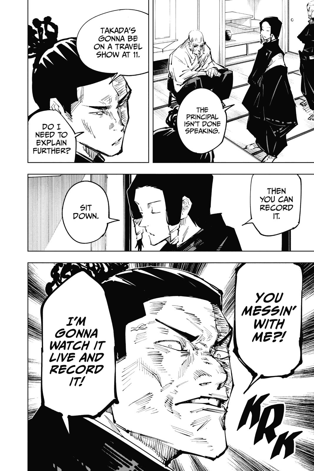 Jujutsu Kaisen Manga Chapter 33 page 9 - Kyoto Sister School Goodwill Event - Team Battle, Part 0