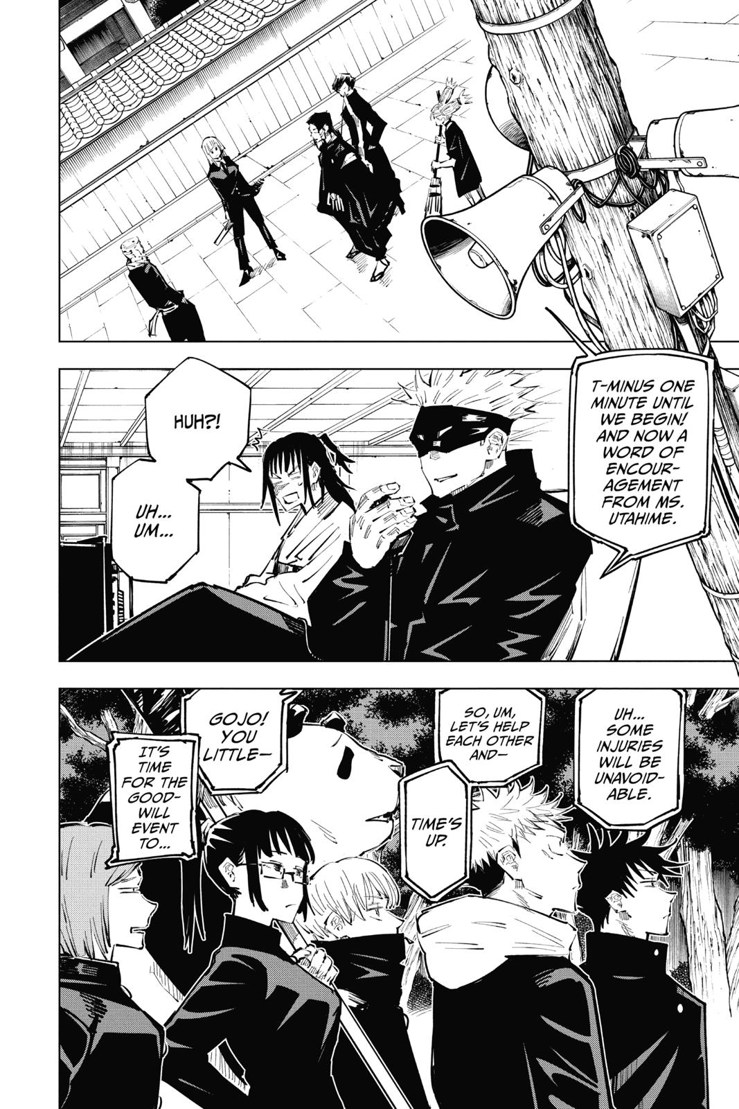 Jujutsu Kaisen Manga Chapter 34 page 2 - Kyoto Sister School Goodwill Event - Team Battle, Part 1