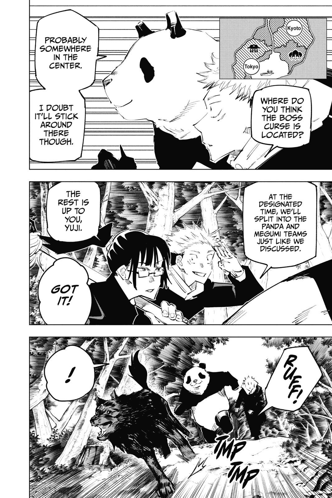 Jujutsu Kaisen Manga Chapter 34 page 4 - Kyoto Sister School Goodwill Event - Team Battle, Part 1