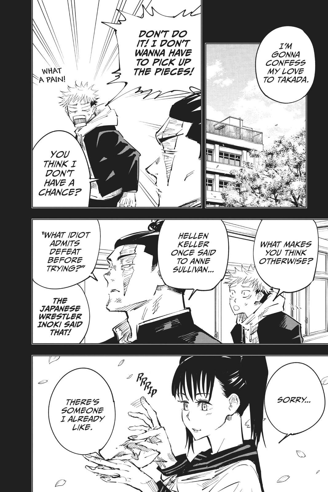 Jujutsu Kaisen Manga Chapter 35 page 10 - Kyoto Sister School Goodwill Event - Team Battle, Part 2