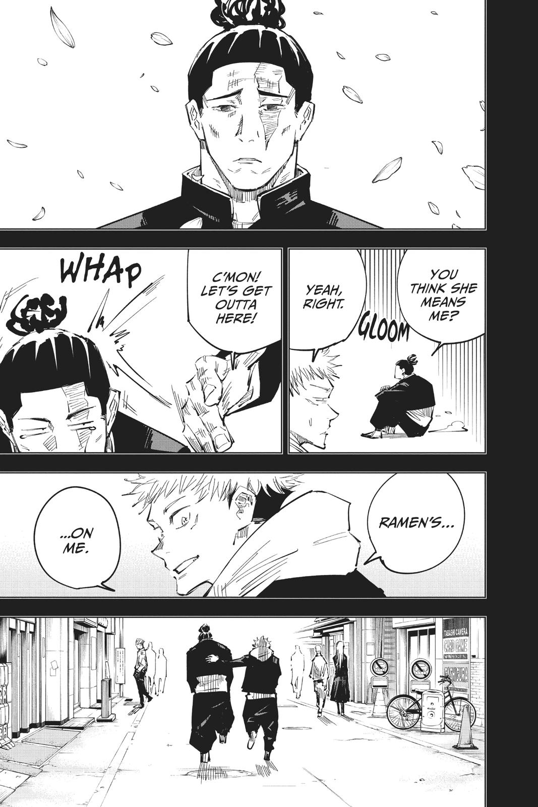 Jujutsu Kaisen Manga Chapter 35 page 11 - Kyoto Sister School Goodwill Event - Team Battle, Part 2