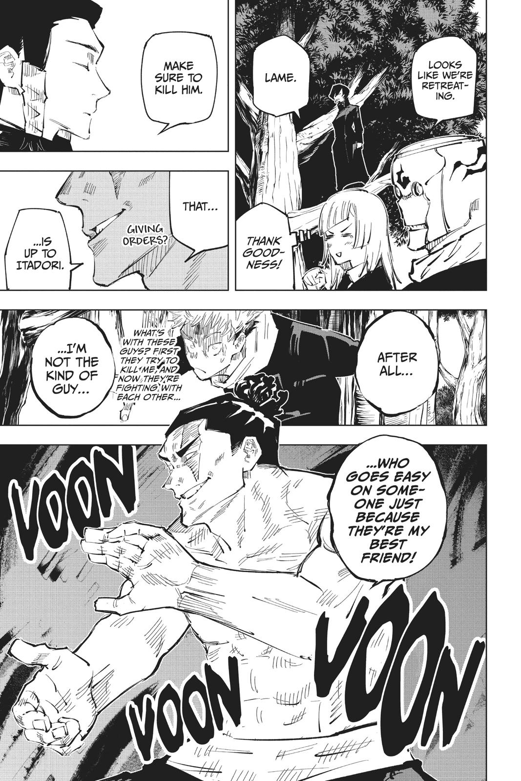 Jujutsu Kaisen Manga Chapter 35 page 20 - Kyoto Sister School Goodwill Event - Team Battle, Part 2