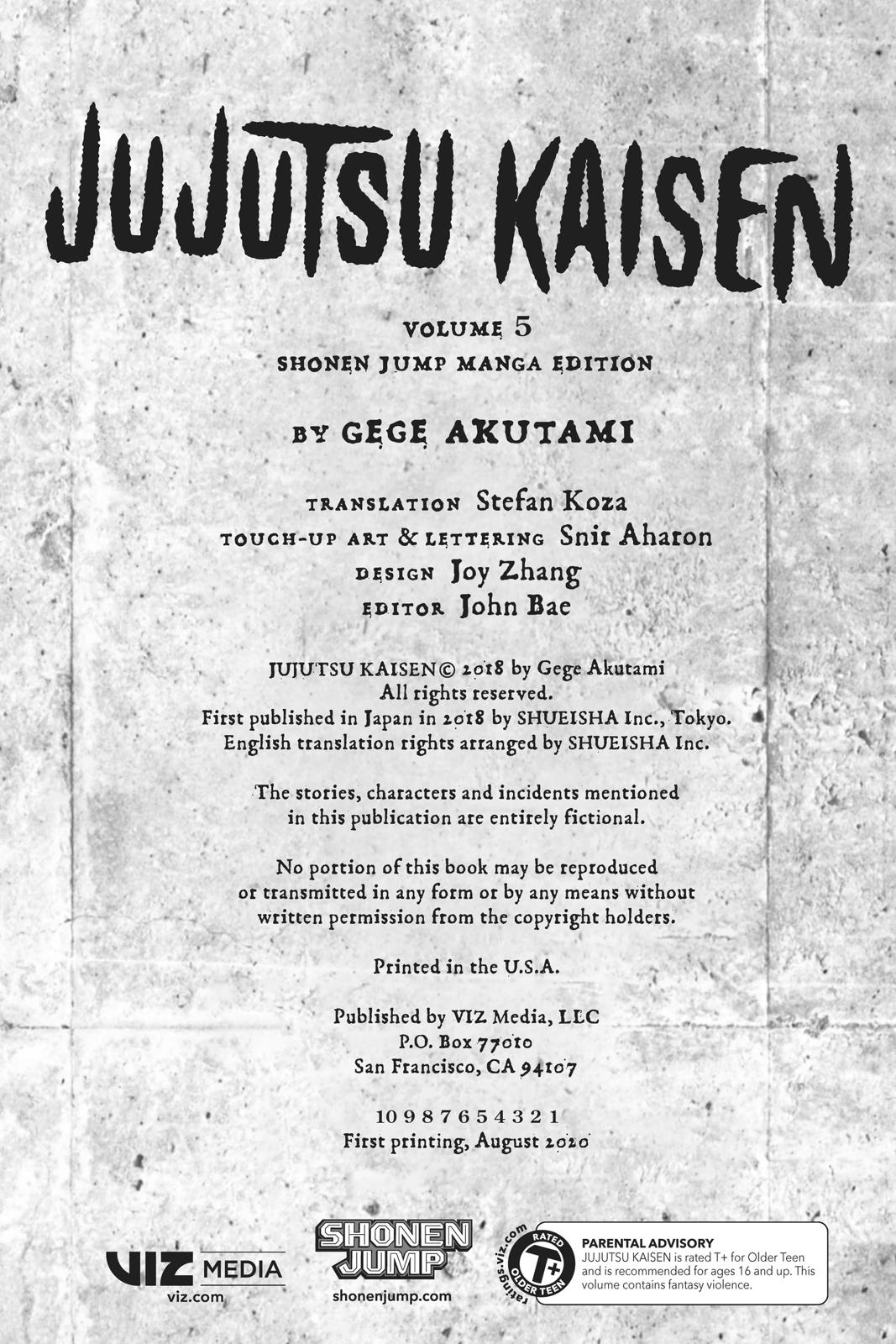 Jujutsu Kaisen Manga Chapter 35 page 3 - Kyoto Sister School Goodwill Event - Team Battle, Part 2