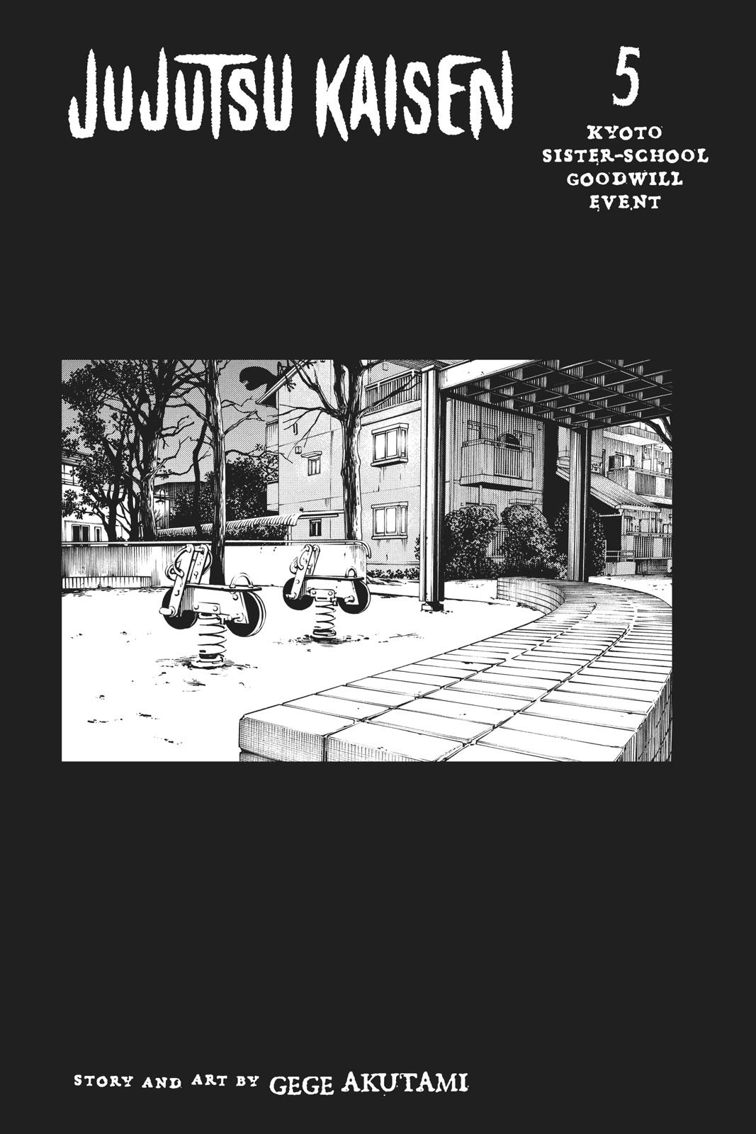 Jujutsu Kaisen Manga Chapter 35 page 4 - Kyoto Sister School Goodwill Event - Team Battle, Part 2