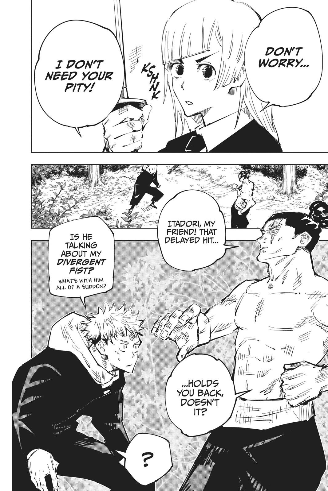 Jujutsu Kaisen Manga Chapter 36 page 18 - Kyoto Sister School Goodwill Event - Team Battle, Part 3