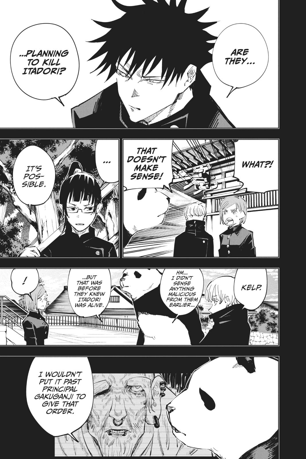 Jujutsu Kaisen Manga Chapter 36 page 3 - Kyoto Sister School Goodwill Event - Team Battle, Part 3