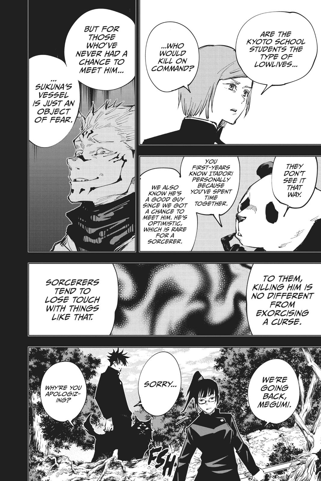 Jujutsu Kaisen Manga Chapter 36 page 4 - Kyoto Sister School Goodwill Event - Team Battle, Part 3