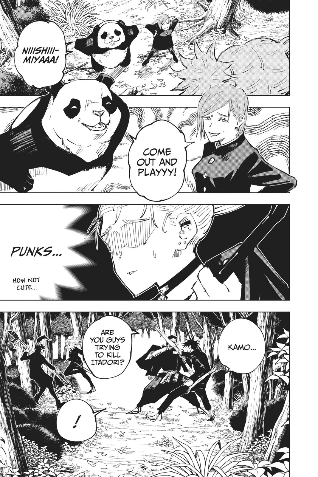 Jujutsu Kaisen Manga Chapter 36 page 7 - Kyoto Sister School Goodwill Event - Team Battle, Part 3